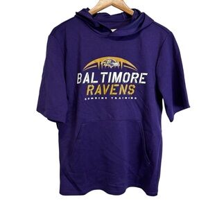 Men’s NFL Baltimore Ravens Combine Training Hooded SS